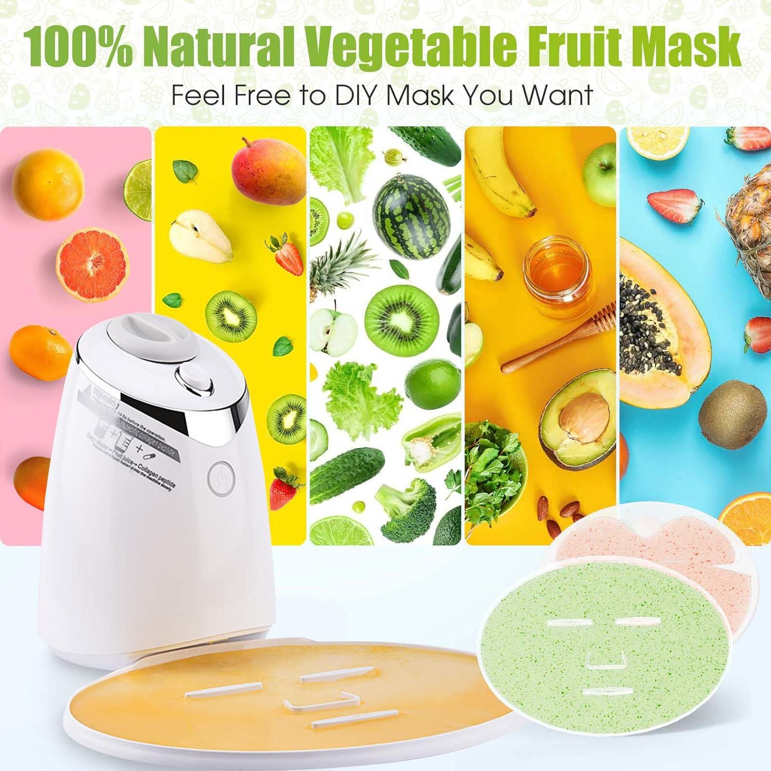 Automatic DIY Face Mask Maker – Natural Fruit & Vegetable Collagen Skin Care Machine