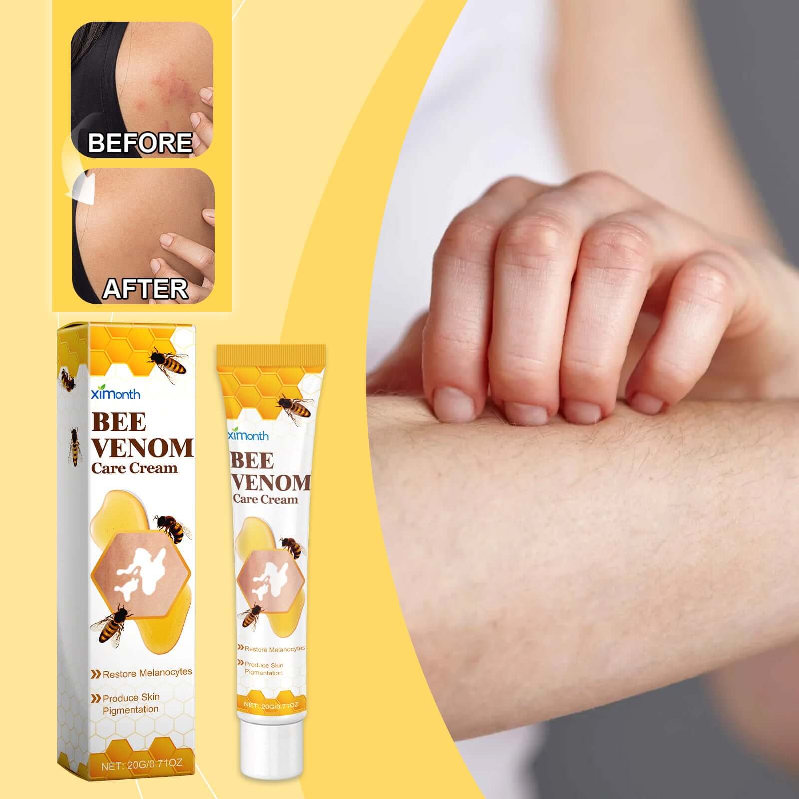 Bee White Spot Neck Cream Skin Repair - WelloriaShop
