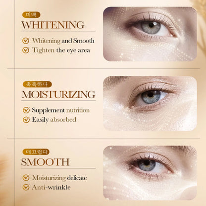 1/3/5/10Pcs Rice Essences Firming Eye Cream Anti Dark Circles Anti Wrinkle Whitening Moisturizer Korean Eyes Skin Care Cosmetics