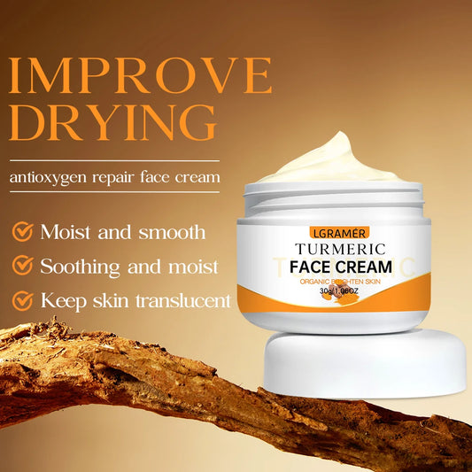 Turmeric Whitening, Wrinkle Removal Face Cream