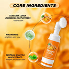 Turmeric Exfoliating Cleansing Pads, Facial Sponges for Deep Cleansing